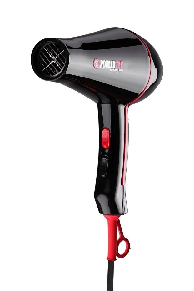 Powertec TR-601 (2500 W) Turbo Professional Series Fön Makinesi & Saç Kurutma 2.7m Uzun Kablolu Yeni Versiyon